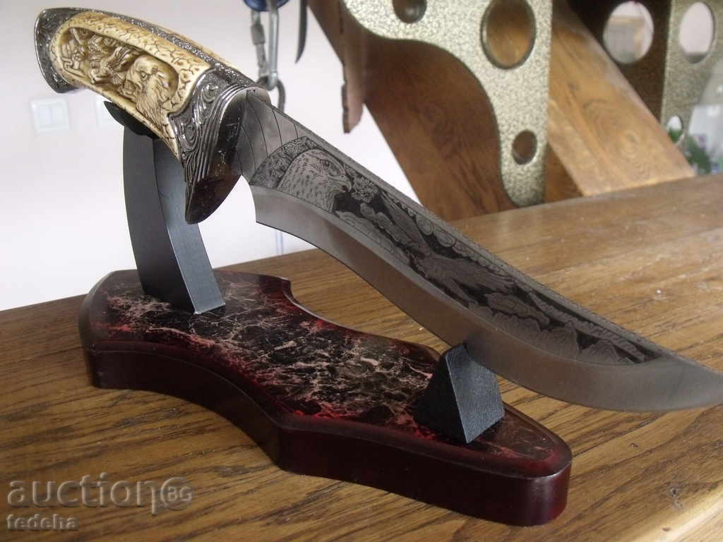 B.Z.C.!!! DRAINING, SLAUGHTERING - HUNTING KNIFE - EAGLE -1- - 5 B.Z.C.!!! DRAINING, SLAUGHTERING - HUNTING KNIFE - EAGLE -1- - 5