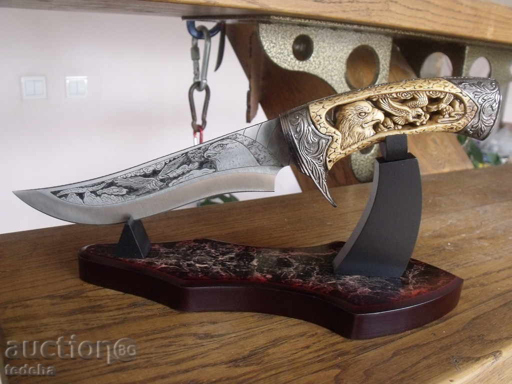 B.Z.C.!!! DRAINING, SLAUGHTERING - HUNTING KNIFE - EAGLE -1- - 6 B.Z.C.!!! DRAINING, SLAUGHTERING - HUNTING KNIFE - EAGLE -1- - 6