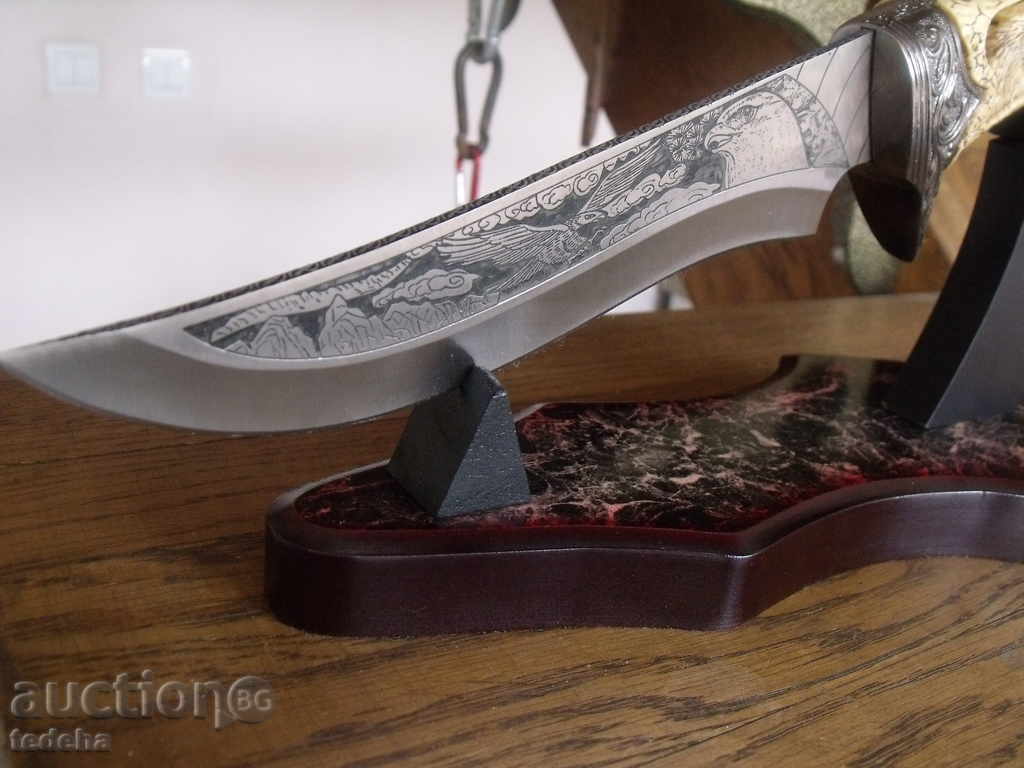 B.Z.C.!!! DRAINING, SLAUGHTERING - HUNTING KNIFE - EAGLE -1- - 7 B.Z.C.!!! DRAINING, SLAUGHTERING - HUNTING KNIFE - EAGLE -1- - 7