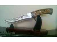 B.Z.C.!!! DRAINING, SLAUGHTERING - HUNTING KNIFE - WOLF -3-