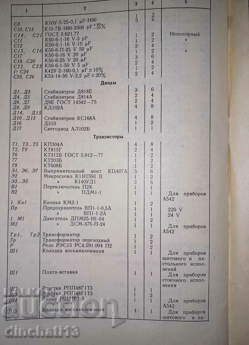 Приборы налоговые A502 A542 Technical description - 7 Приборы налоговые A502 A542 Technical description - 7