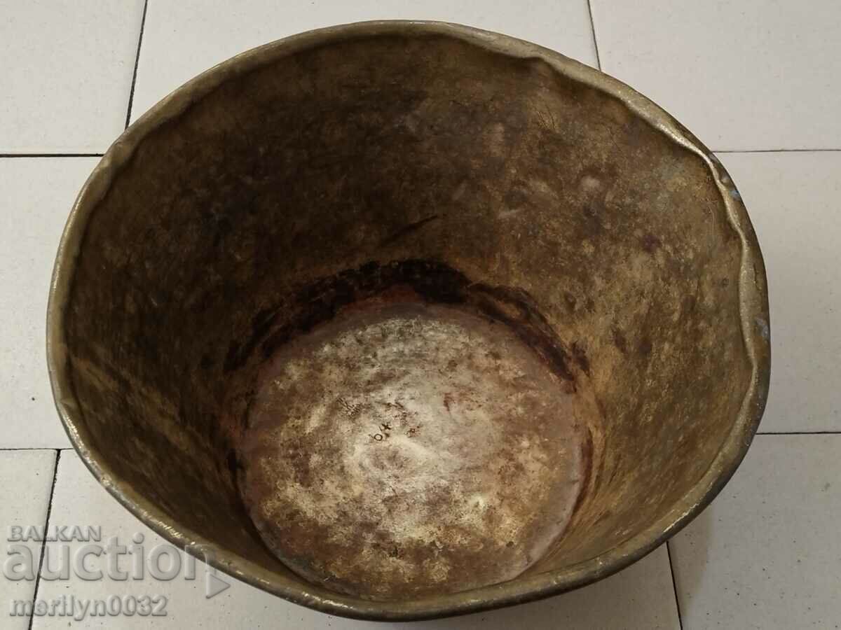 Livrarea Cântar vechi din alamă, taler, greutăți, balanță