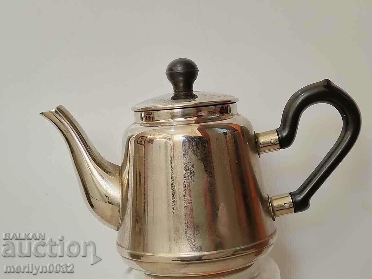 Auction Brass teapot from Sotsa 1968 USSR Auction Brass teapot from Sotsa 1968 USSR