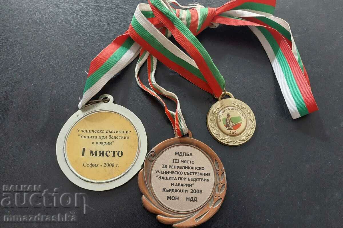 Fire department sports medals