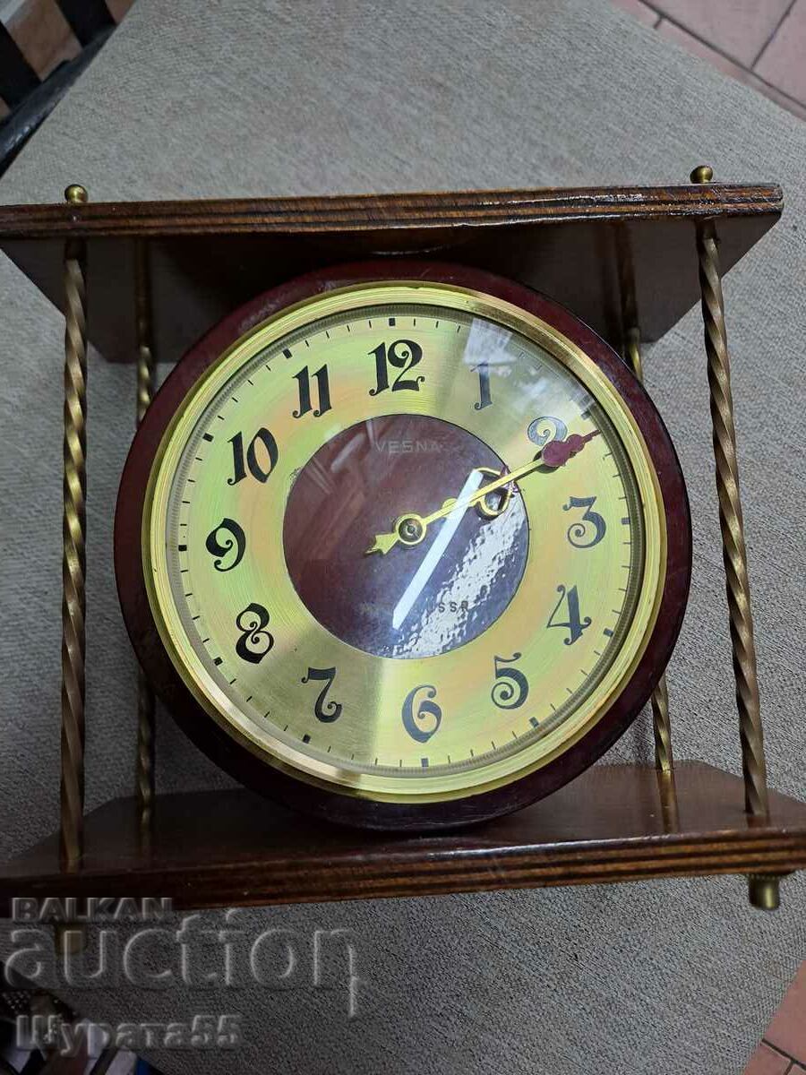 Desk clock VESNA 20 cm. /20 cm. BGN 100 Desk clock VESNA 20 cm. /20 cm. BGN 100