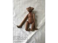 FIGURE WOODEN MONKEY DOLL MADE OF BEECH