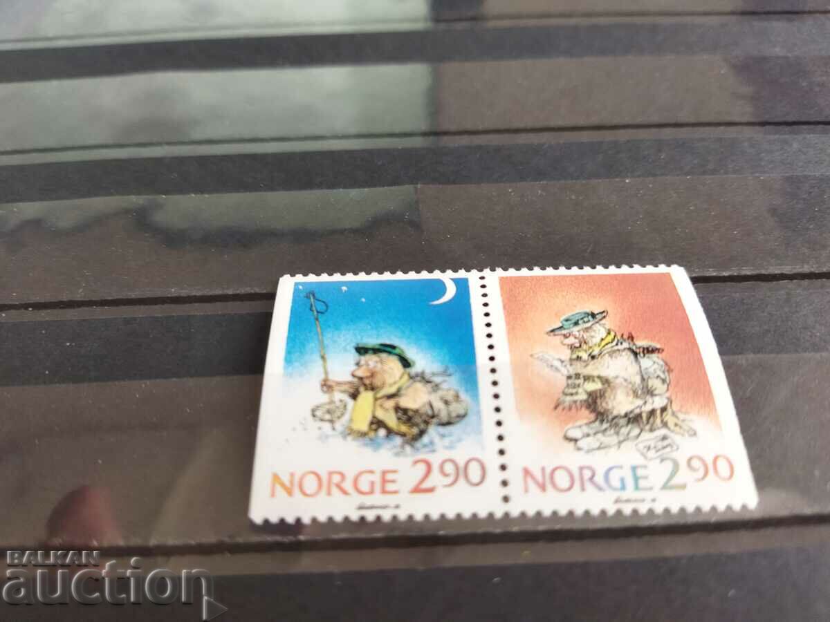 Norway Michel No. 1007/08 of 1988. with price 1.60 BGN | € 0.82 Norway Michel No. 1007/08 of 1988. with price 1.60 BGN | € 0.82