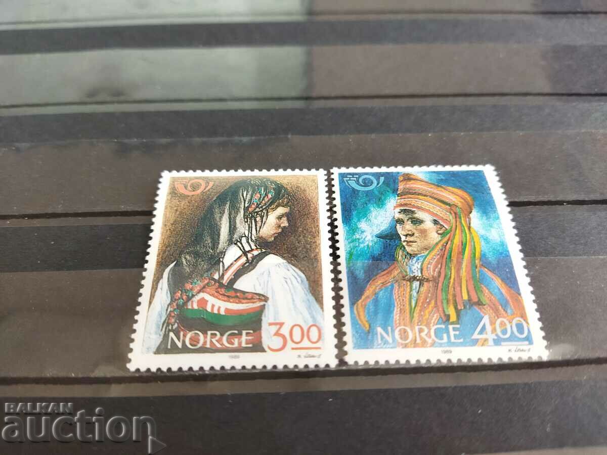 Norway Michel No. 1017/18 of 1989. with price 2.50 BGN | € 1.28 Norway Michel No. 1017/18 of 1989. with price 2.50 BGN | € 1.28