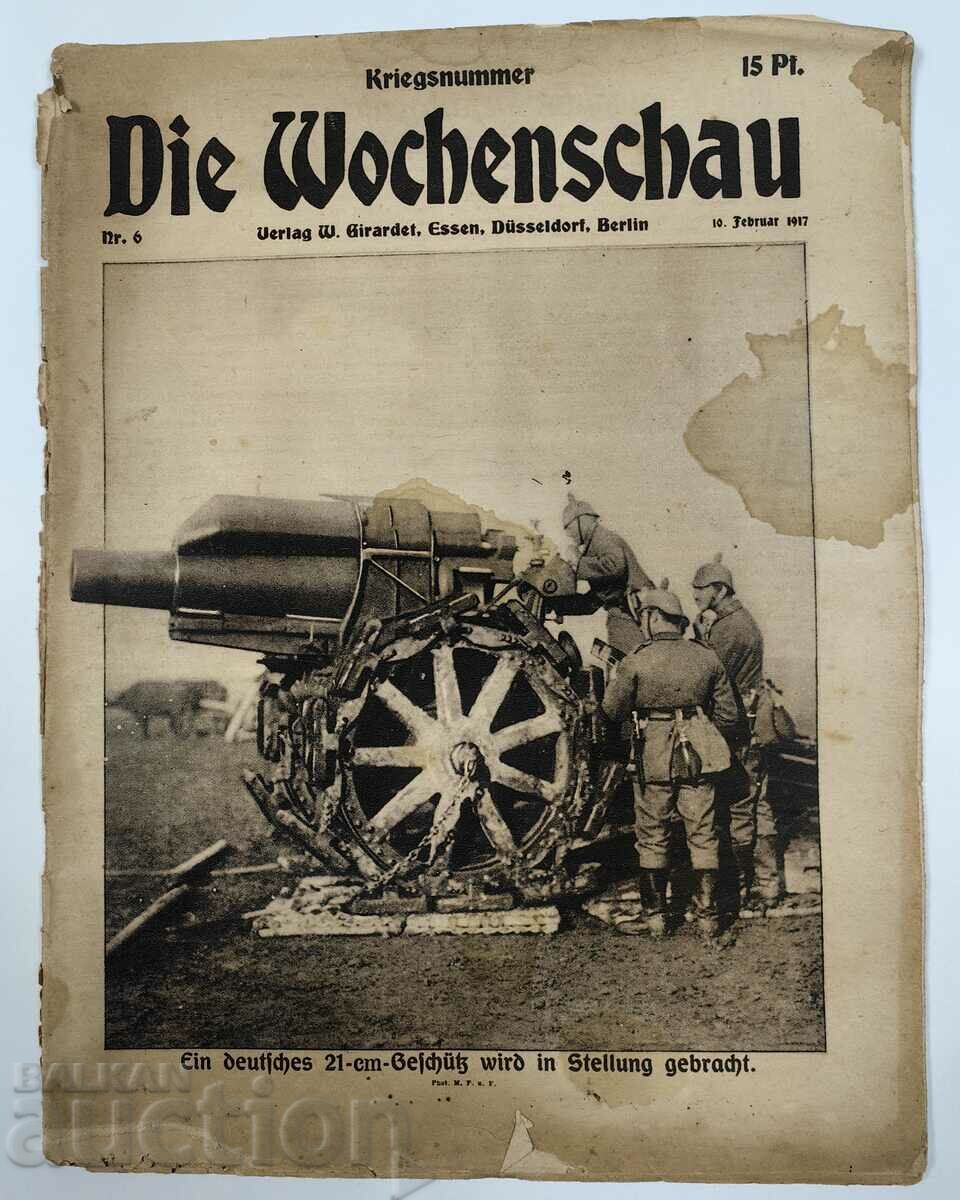 WORLD WAR I NEWSPAPER GERMAN NEWSPAPER