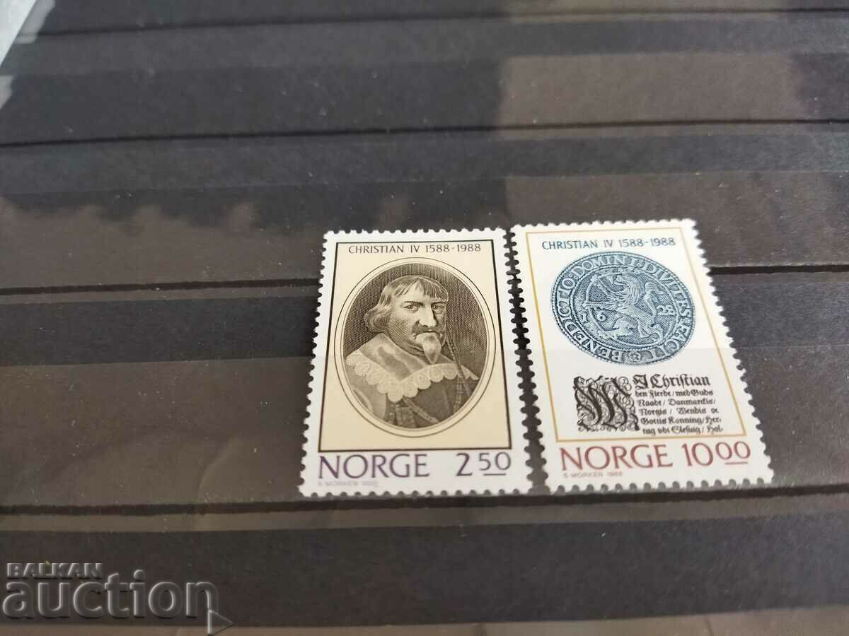 Norway Michel No. 1001/02 of 1988 notable personalities with price 4.00 BGN | € 2.05 Norway Michel No. 1001/02 of 1988 notable personalities with price 4.00 BGN | € 2.05