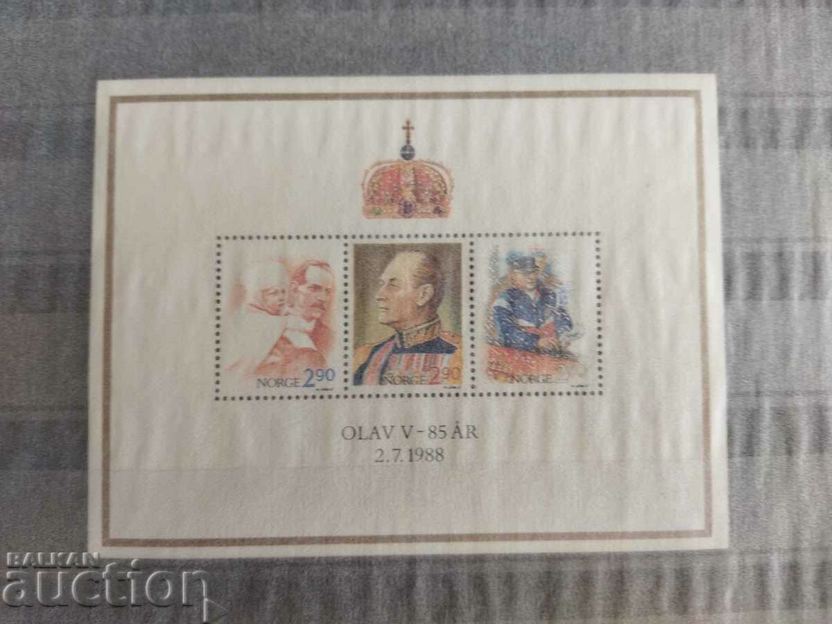 Delivery of Norway Mihel Block No. 9 of 1988 notable persons Delivery of Norway Mihel Block No. 9 of 1988 notable persons