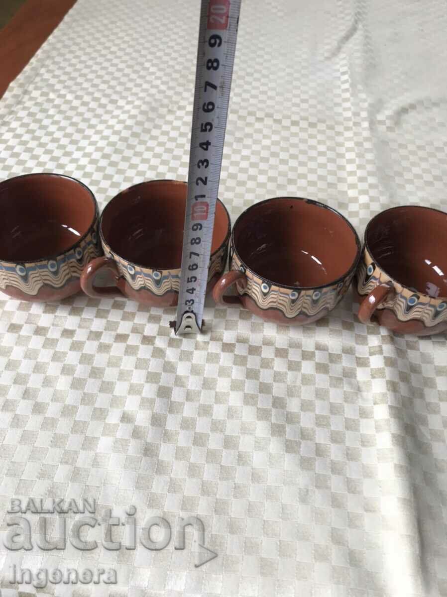 CERAMIC TROJANSKA GLASS GLASS NEW-4 BR. - 6 CERAMIC TROJANSKA GLASS GLASS NEW-4 BR. - 6