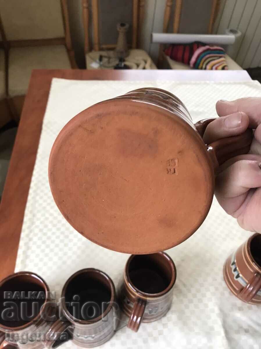 Delivery of CERAMIC TROJAN MUG MUG LARGE SERVICE-6 PCS. Delivery of CERAMIC TROJAN MUG MUG LARGE SERVICE-6 PCS.