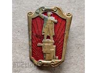 Lenin old enamel badge LMD