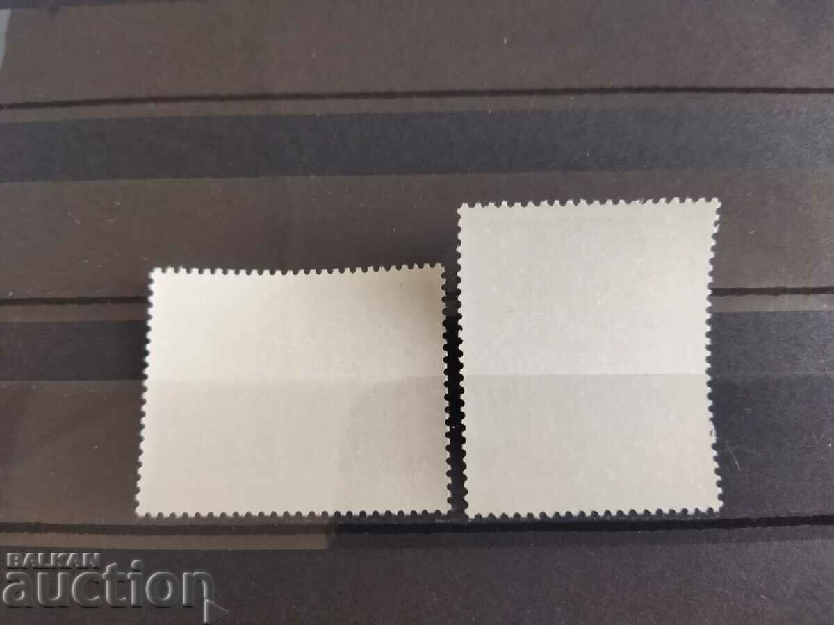 Auction Norway Michel No. 867/68 of 1982. painting Auction Norway Michel No. 867/68 of 1982. painting