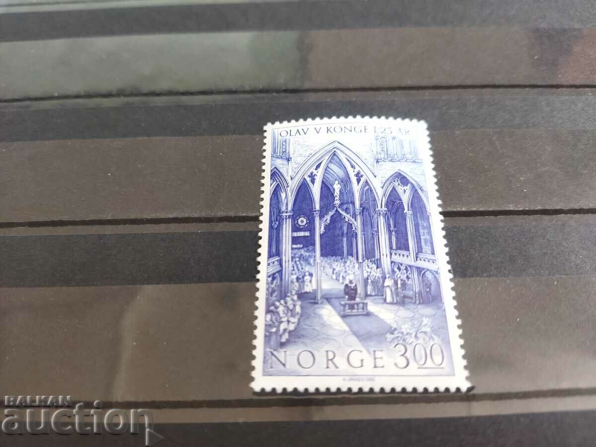 Norway Michel No. 869 of 1982 architecture with price 1.00 BGN | € 0.51