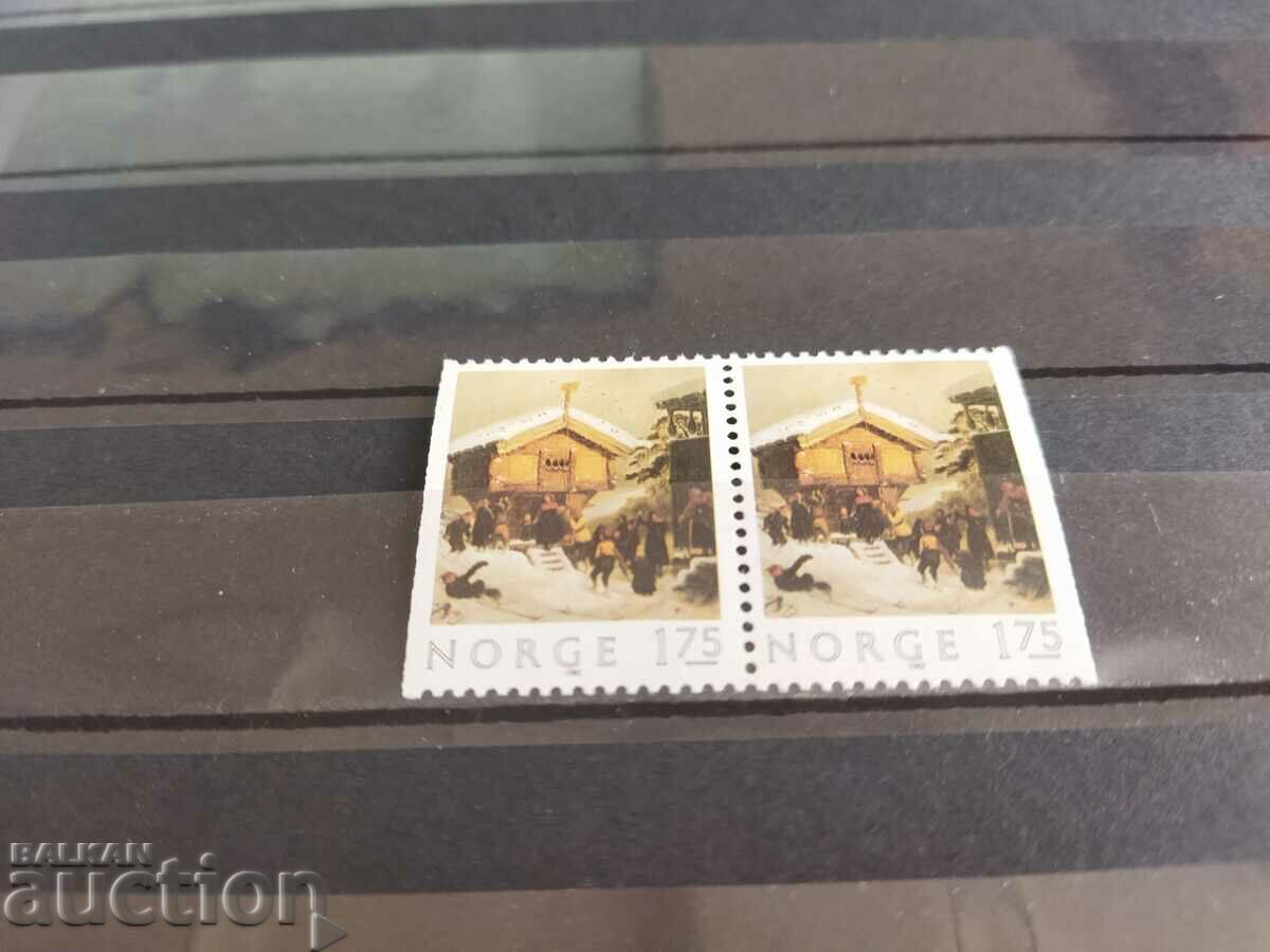 Norway Michel No. 875/76 of 1982 with price 1.40 BGN | € 0.72 Norway Michel No. 875/76 of 1982 with price 1.40 BGN | € 0.72