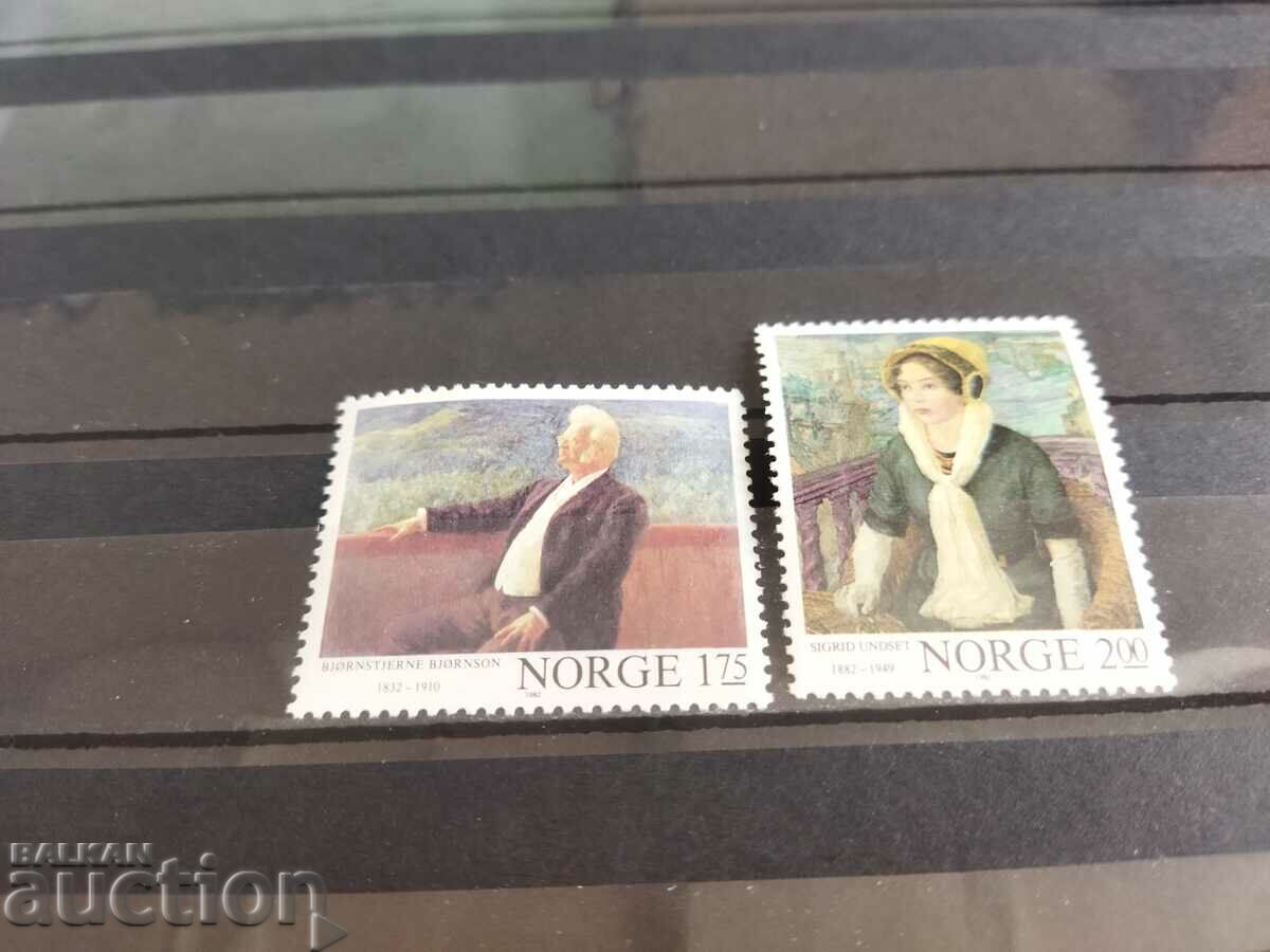 Norway Michel No. 870/71 of 1982 painting with price 1.00 BGN | € 0.51 Norway Michel No. 870/71 of 1982 painting with price 1.00 BGN | € 0.51