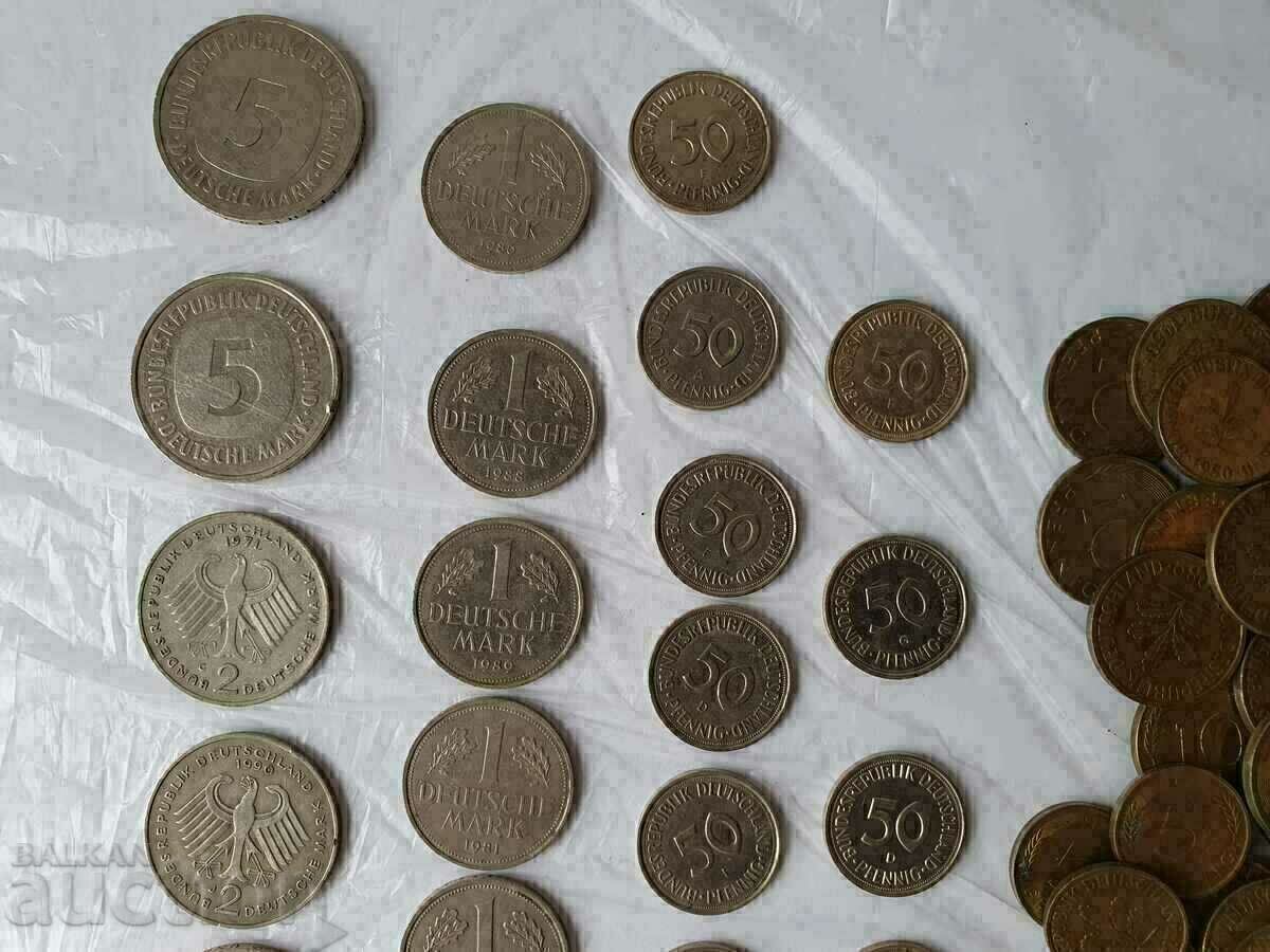 55 German Mark coins - FRG. They are becoming increasingly rare. with price 55.00 BGN | € 28.12 55 German Mark coins - FRG. They are becoming increasingly rare. with price 55.00 BGN | € 28.12