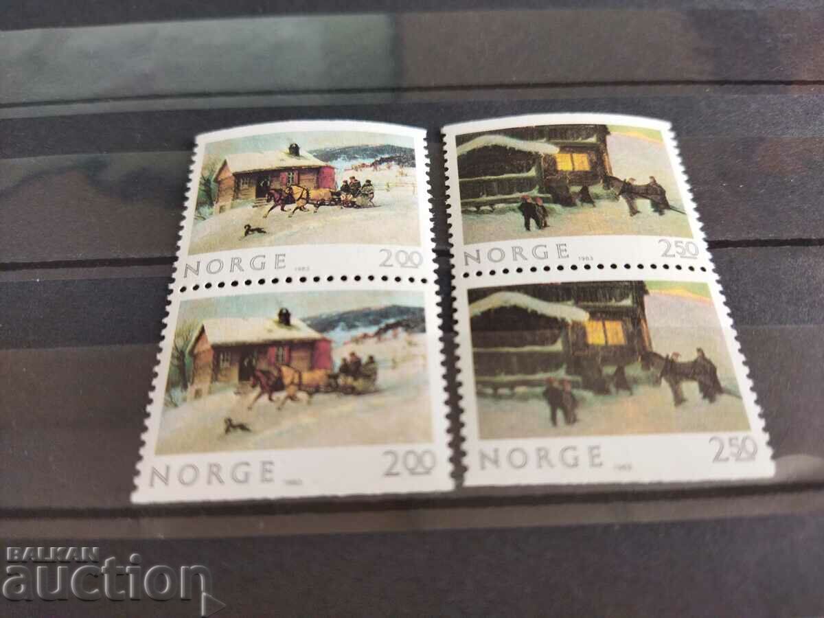 Norway Michel No. 894/95 of 1983. with price 1.40 BGN | € 0.72 Norway Michel No. 894/95 of 1983. with price 1.40 BGN | € 0.72