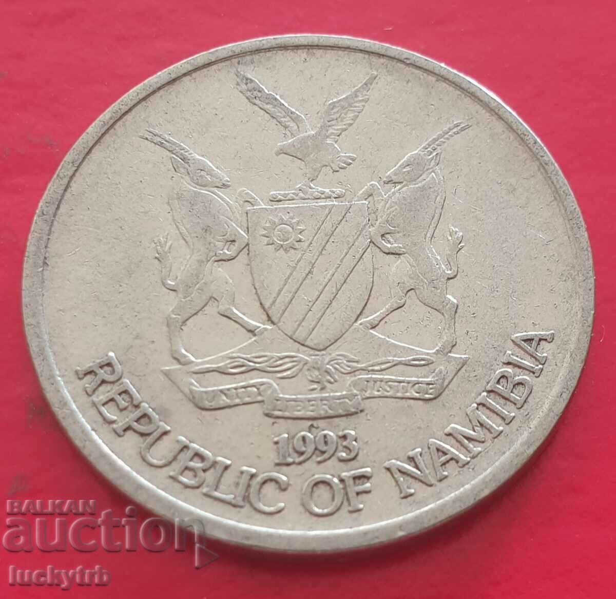 10 cents 1993 - Namibia with price 1.00 BGN | € 0.51 10 cents 1993 - Namibia with price 1.00 BGN | € 0.51