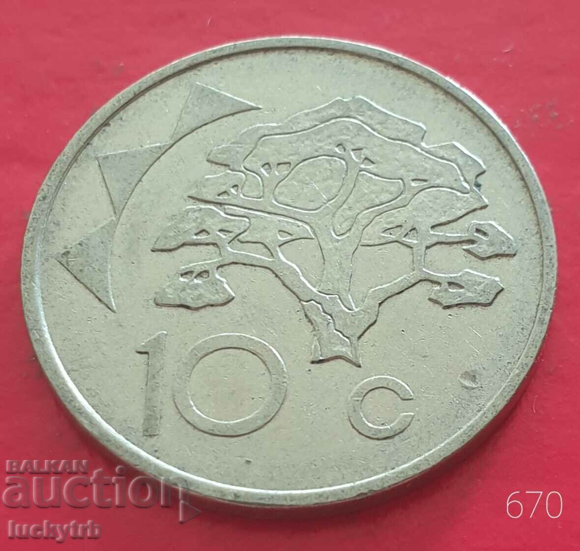 10 cenți 1993 - Namibia