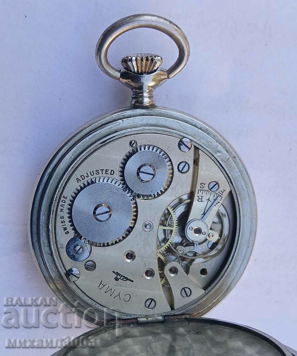 SWISS POCKET WATCH "CYMA" - 6 SWISS POCKET WATCH "CYMA" - 6