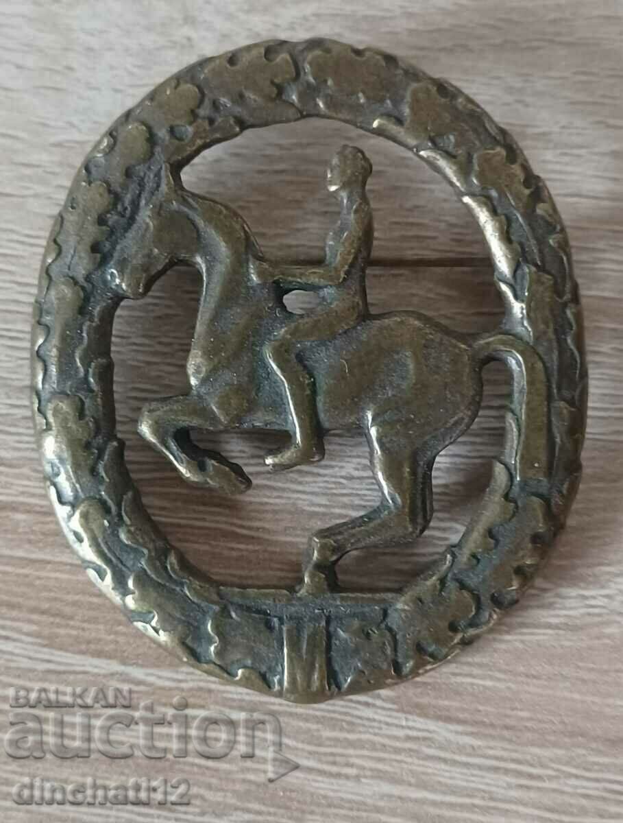 For excellent riding. Germany Deutsches Reiterabzeichen with price 65.00 BGN | € 33.23 For excellent riding. Germany Deutsches Reiterabzeichen with price 65.00 BGN | € 33.23