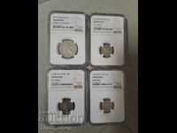 Set of graded coins - 4 pieces