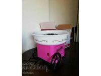 Machine, cotton candy maker, Elite 520 W 30x20x28 spoon and