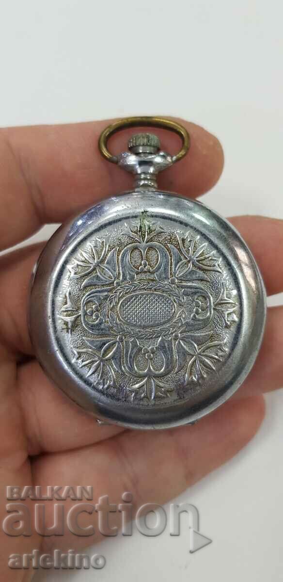 USSR Russian pocket watch - Lightning - two flaps