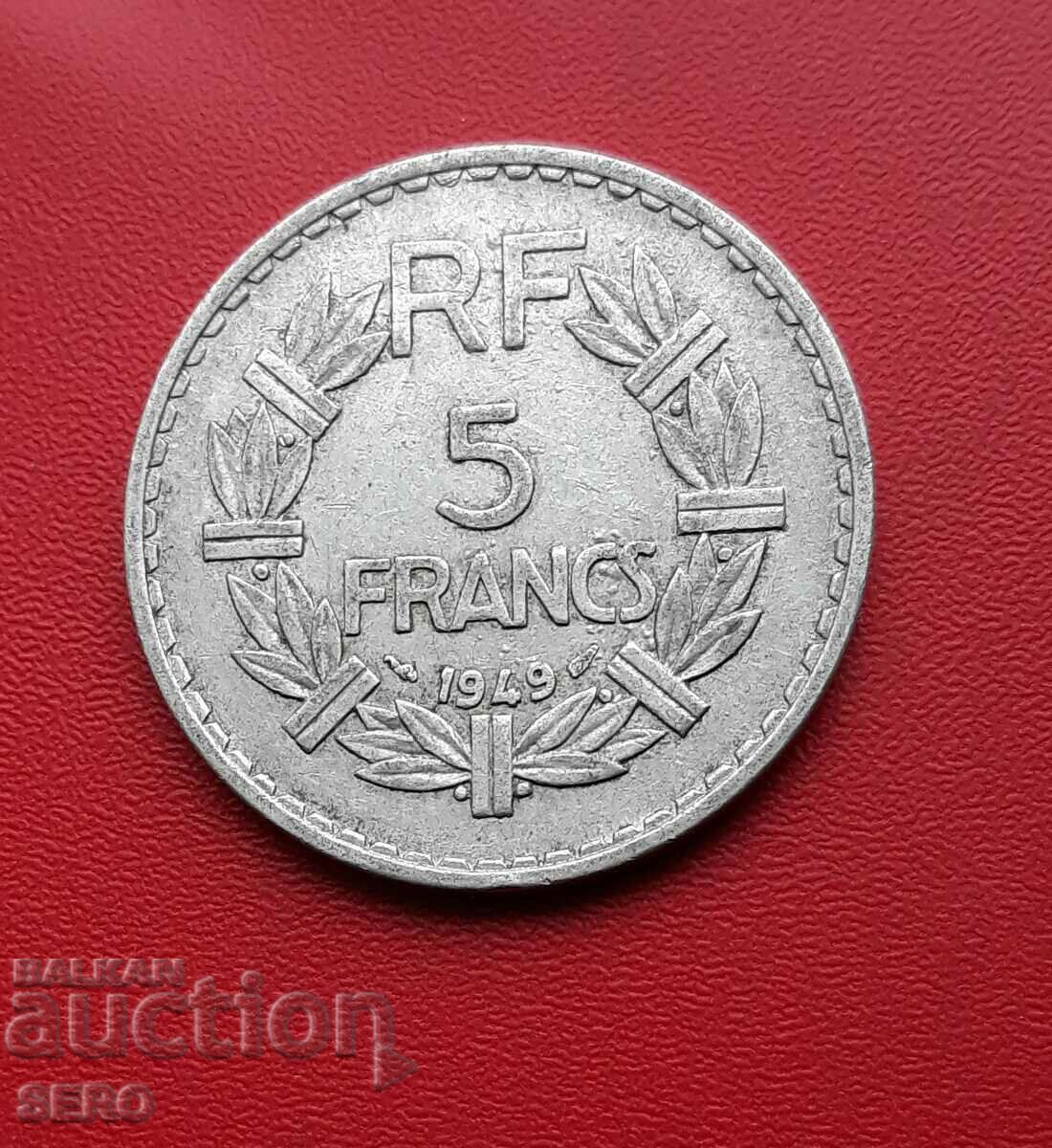 France-5 francs 1949