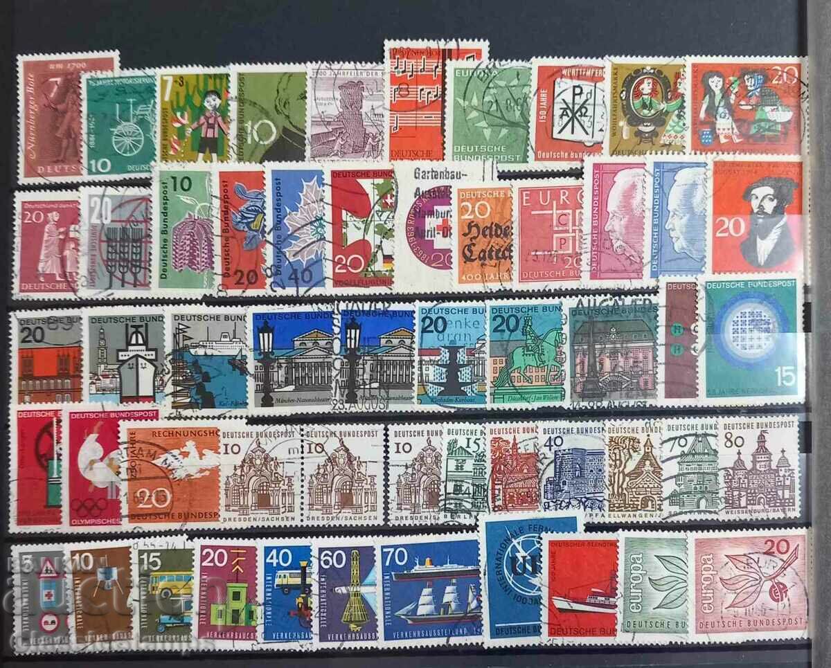 Germany stamped 1950 - 1965