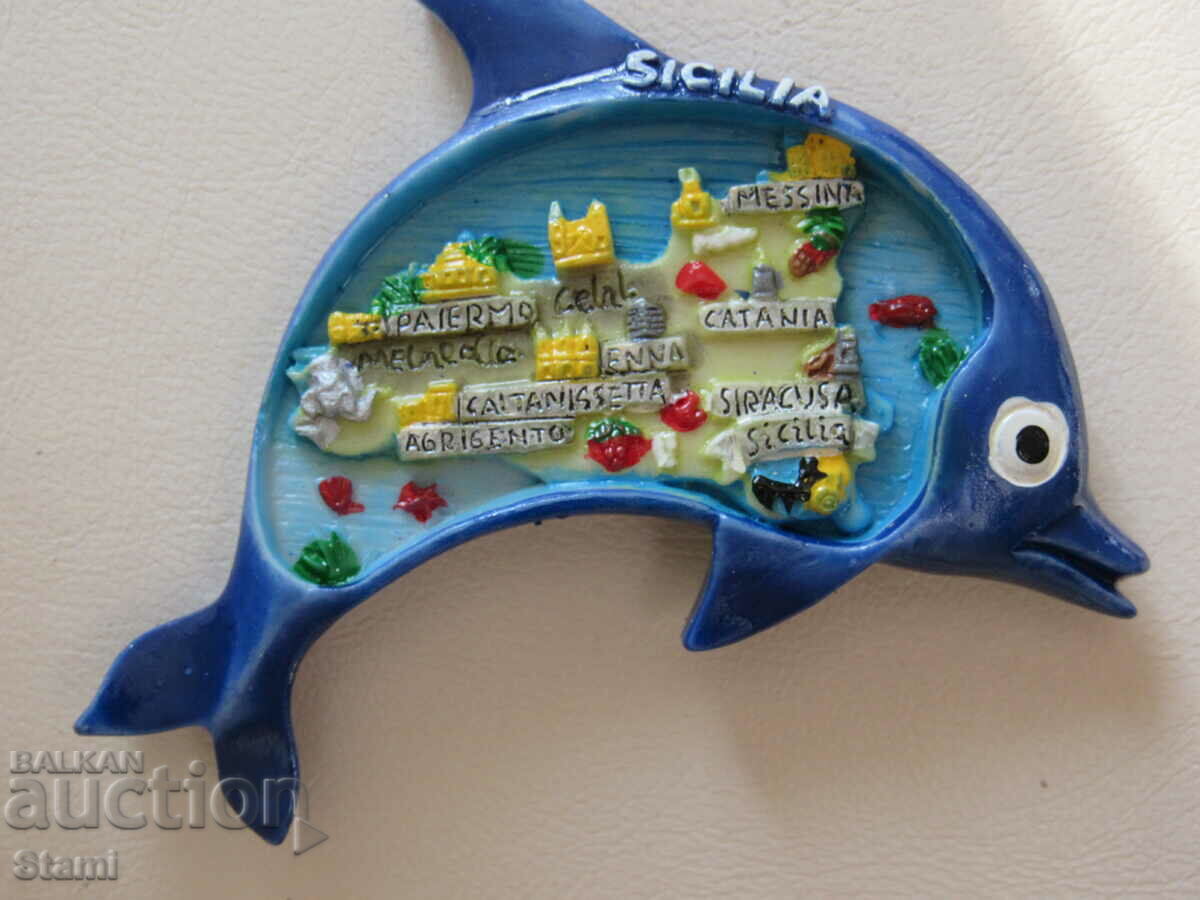 Magnet from Sicily, Italy-1 with price 10.00 BGN | € 5.11