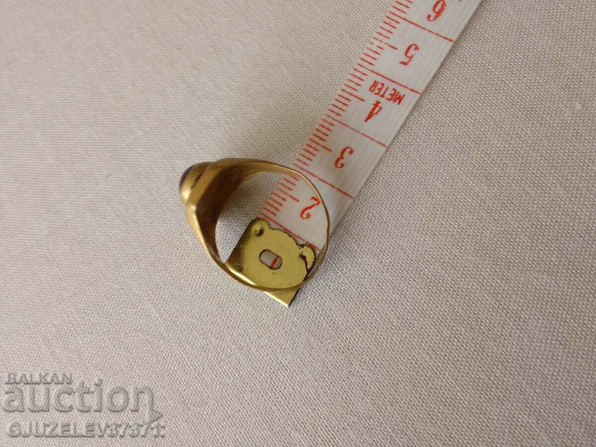 Macedonian BRONZE RING with price 30.00 BGN | € 15.34 Macedonian BRONZE RING with price 30.00 BGN | € 15.34