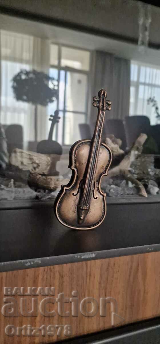 Μικρό διακοσμητικό βιολί, 15 εκ - 5 Μικρό διακοσμητικό βιολί, 15 εκ - 5