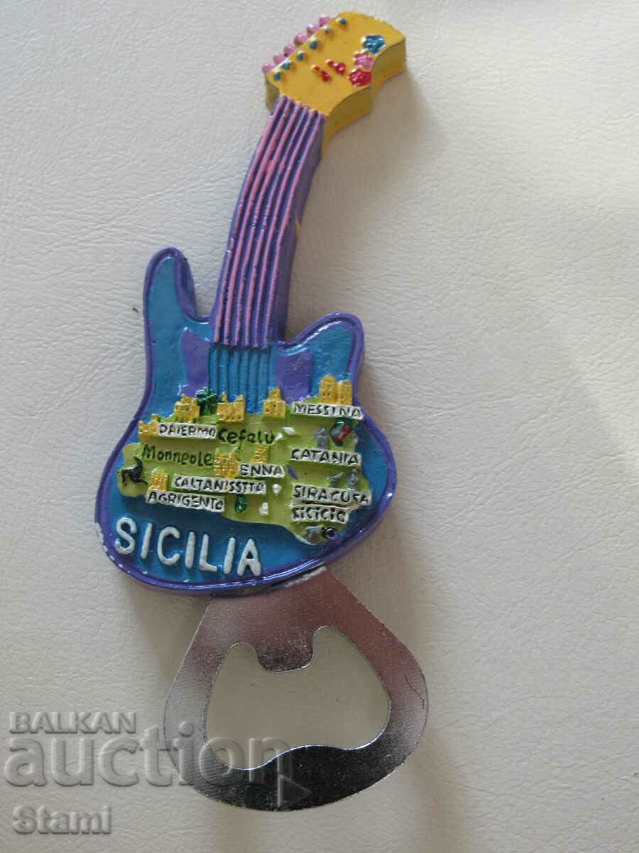 Magnet opener from Sicily, Italy-1 with price 10.00 BGN | € 5.11 Magnet opener from Sicily, Italy-1 with price 10.00 BGN | € 5.11