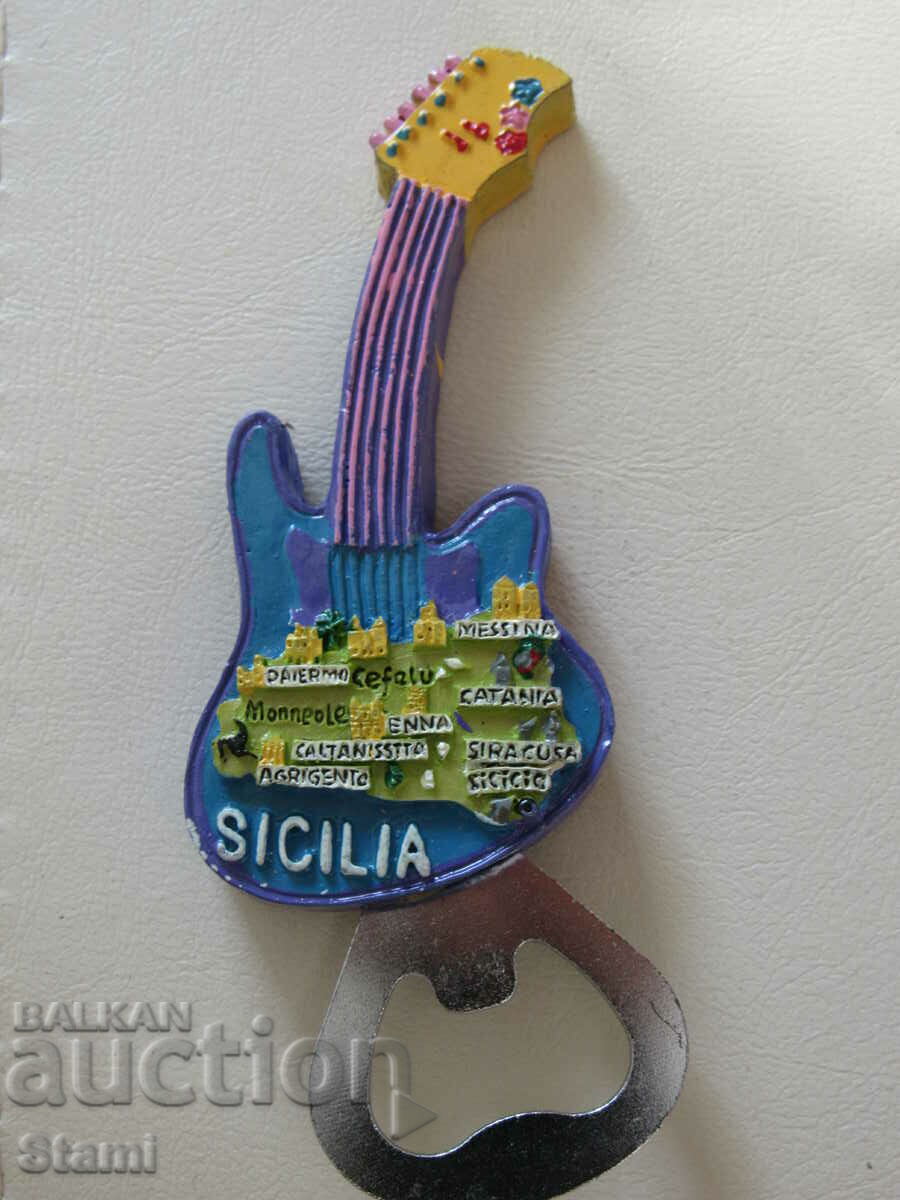 Auction Magnet opener from Sicily, Italy-1 Auction Magnet opener from Sicily, Italy-1