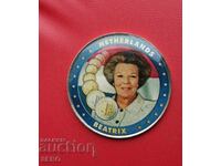 Netherlands-Medal/Colored/-Beatrix-Queen 1980-2013