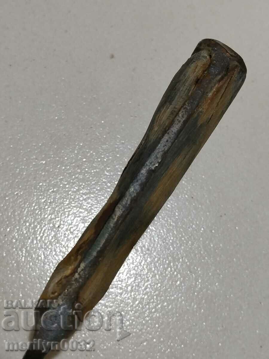 Delivery of Buinovski knife charred buffalo horn 24cm without kaniya karakulak Delivery of Buinovski knife charred buffalo horn 24cm without kaniya karakulak