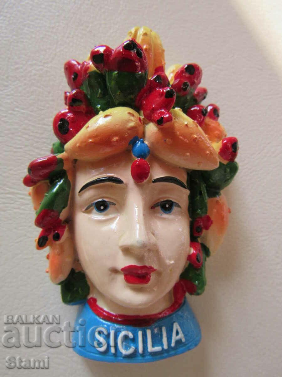 Head of a Magneti-Moor woman from Sicily, Italy-1 with price 14.00 BGN | € 7.16 Head of a Magneti-Moor woman from Sicily, Italy-1 with price 14.00 BGN | € 7.16