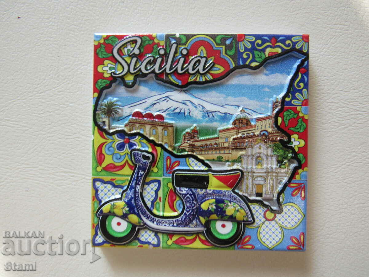 Magnet from Sicily, Italy-1 with price 10.00 BGN | € 5.11 Magnet from Sicily, Italy-1 with price 10.00 BGN | € 5.11
