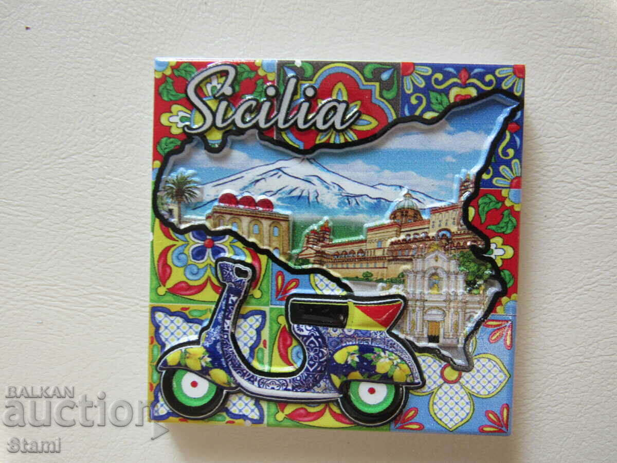 Magnet from Sicily, Italy-1 - 5 Magnet from Sicily, Italy-1 - 5