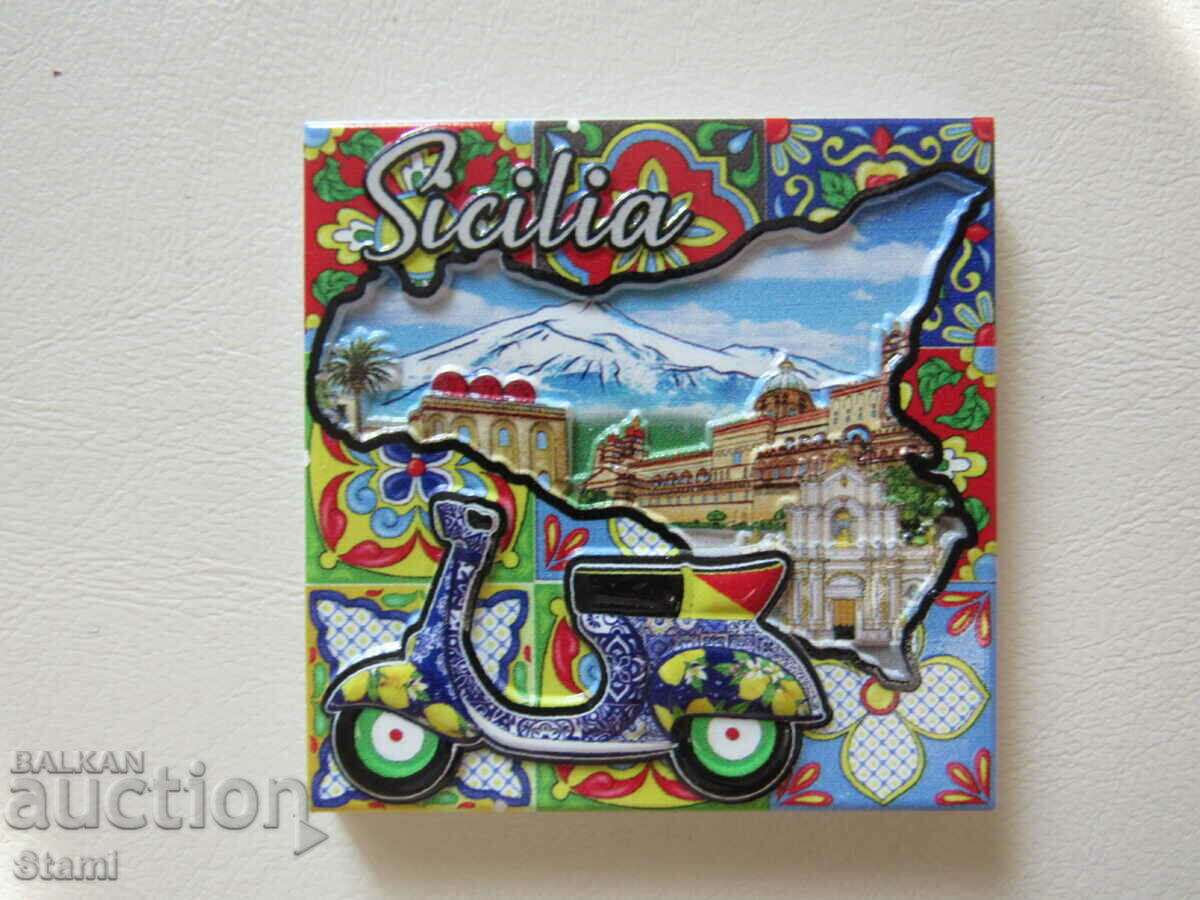 Magnet from Sicily, Italy-1