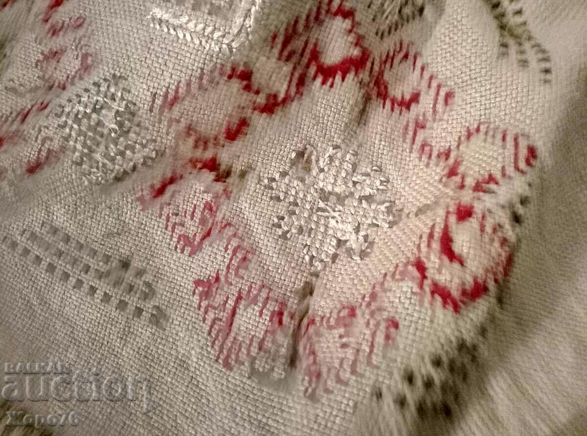 ANTIQUE HAND EMBROIDERED BED COVER TOWEL Ethnographic EMBROIDERY Unique - 6 ANTIQUE HAND EMBROIDERED BED COVER TOWEL Ethnographic EMBROIDERY Unique - 6