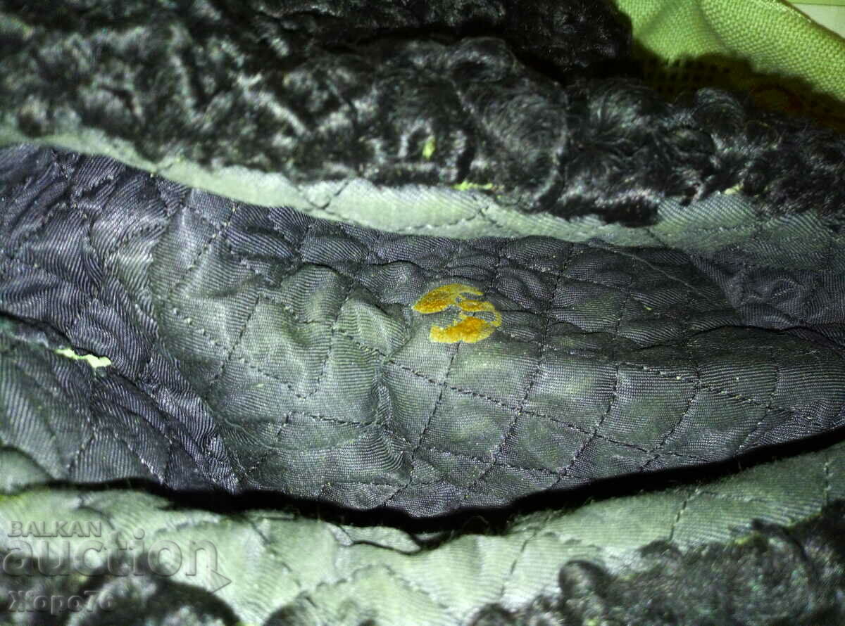 Old ASTRAGAN LEATHER HAT USHANKA Sheepskin from KARAKUL - 5 Old ASTRAGAN LEATHER HAT USHANKA Sheepskin from KARAKUL - 5