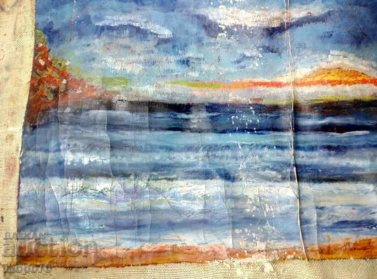 Δημοπρασία Παλαιά ΕΛΑΙΟΓΡΑΦΙΑ - ΘΑΛΑΣΣΑ