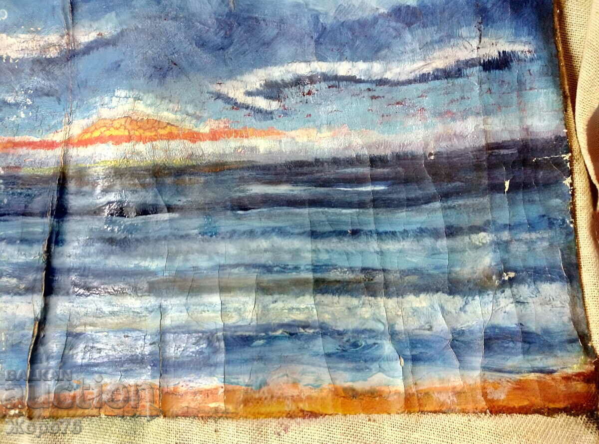 Παράδοση Παλαιά ΕΛΑΙΟΓΡΑΦΙΑ - ΘΑΛΑΣΣΑ