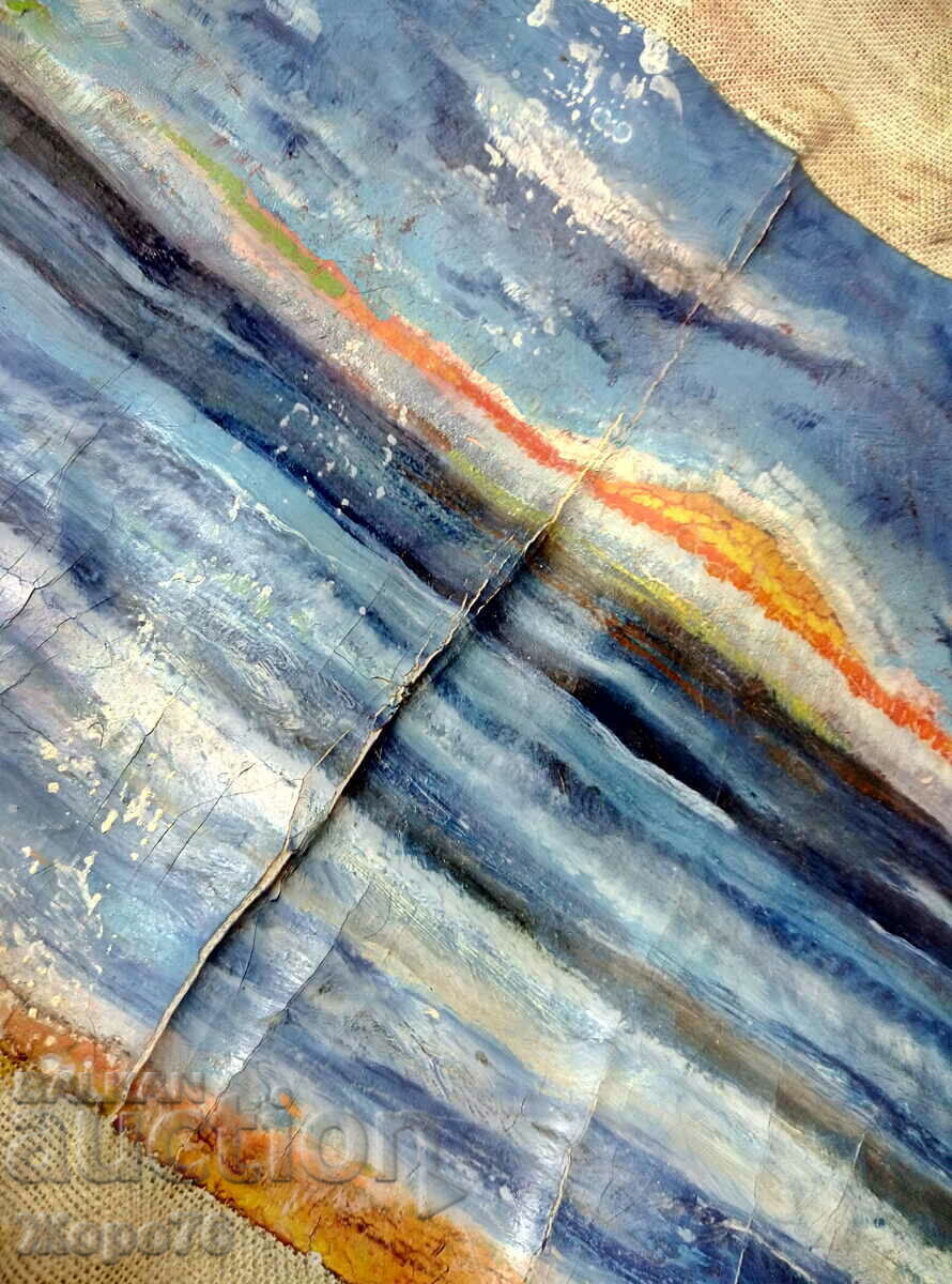 Παλαιά ΕΛΑΙΟΓΡΑΦΙΑ - ΘΑΛΑΣΣΑ - 7