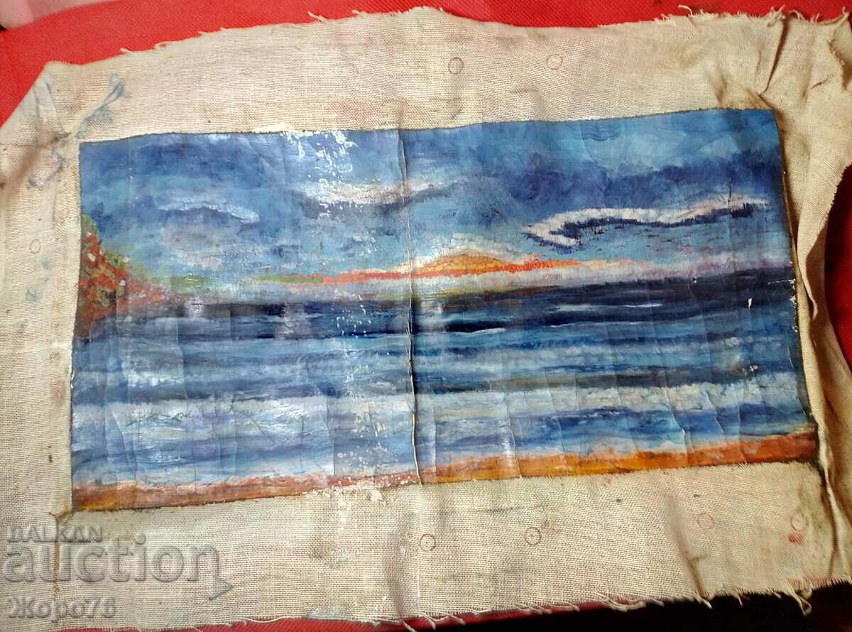 Παλαιά ΕΛΑΙΟΓΡΑΦΙΑ - ΘΑΛΑΣΣΑ